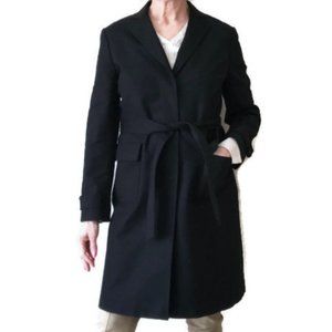 BROOKS BROTHERS Women's Black Trench Coat